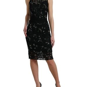 Elegant Black Lace Dress